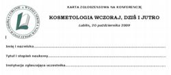 Informacja o konferencji